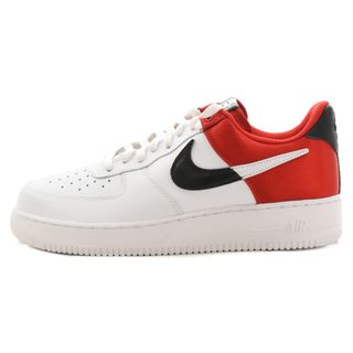 ナイキ(NIKE)のNIKE ナイキ AIR FORCE 1 LOW 07 LV8 エアフォース1 ローカットスニーカー BQ4420-600 US10/28cm ホワイト/レッド(スニーカー)