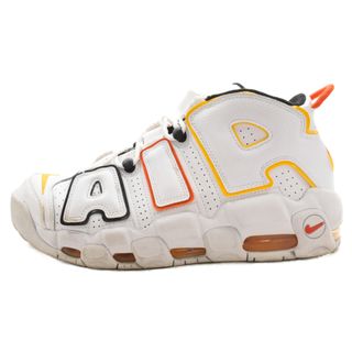 ナイキ(NIKE)のNIKE ナイキ AIR MORE UPTEMPO RAYGUNS DD9223-100 エアモアアップテンポ レイガンズ ハイカットスニーカー US10/28cm ホワイト(スニーカー)