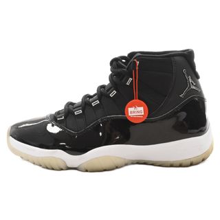 ナイキ(NIKE)のNIKE ナイキ AIR JORDAN 11 RETRO Jubilee エアジョーダン 11 レトロ ジュビリー ハイカットスニーカー ブラック US9/27cm CT8012-011(スニーカー)