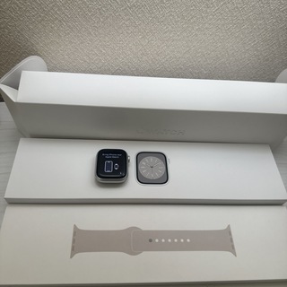 アップルウォッチ(Apple Watch)のApple Watch Series 8 41mm シルバーアルミニウム(その他)
