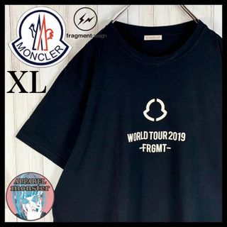 モンクレール(MONCLER)の【希少XLサイズ】モンクレール×フラグメント ワールドツアー コラボ Tシャツ(その他)