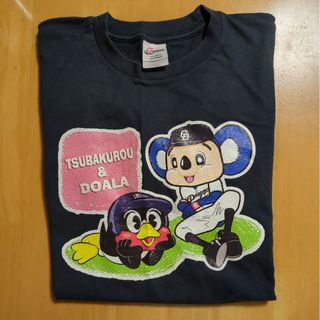 ドアラ💙つば九郎 コラボＴシャツ Ｌサイズ