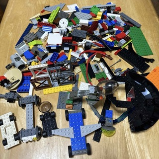 レゴ(Lego)のレゴ（lego）677g！まとめ売り 0.67kg　基本ブロック大量　中古(知育玩具)