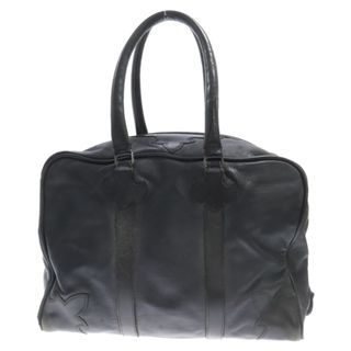 クロムハーツ(Chrome Hearts)のCHROME HEARTS クロムハーツ WEEKENDER ウィークエンダー ダガージップ フレアニー装飾 レザーボストンバッグ ブラック(ボストンバッグ)