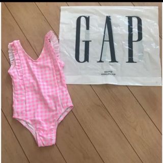 ベビーギャップ(babyGAP)の新品⭐︎ 90cm gap 水着　ワンピース　ギンガムチェック(水着)