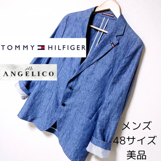 TOMMY HILFIGER - 【新品同様】TOMMY HILFIGER テーラードジャケット 春夏物 メンズ