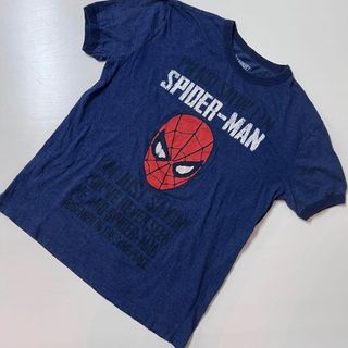 マーベル(MARVEL)のMarvel マーベル　スパイダーマン　Tシャツ　ネイビー　トリム　Mサイズ(Tシャツ/カットソー(半袖/袖なし))