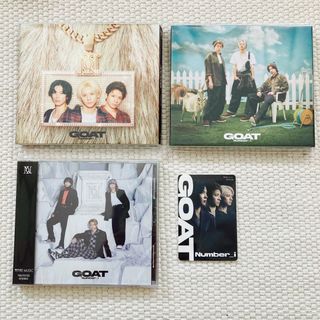 《3形態まとめ買い特典付》「GOAT」Number_i(ヒップホップ/ラップ)