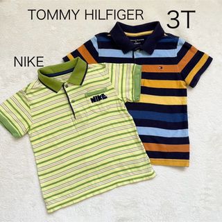 ナイキ(NIKE)のNIKE TOMMY HILFIGER 半袖ポロシャツ　3T(Tシャツ/カットソー)