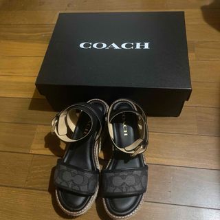 coach ウェッジソールサンダル