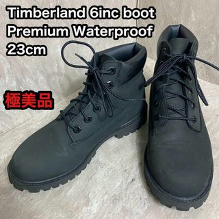 Timberland - ティンバーランド  6インチブーツ ブラック　23cm　極美品　型番12907