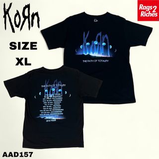 MUSIC TEE - KORN THE PATH OF TOTALITY 2012 TOUR 両面