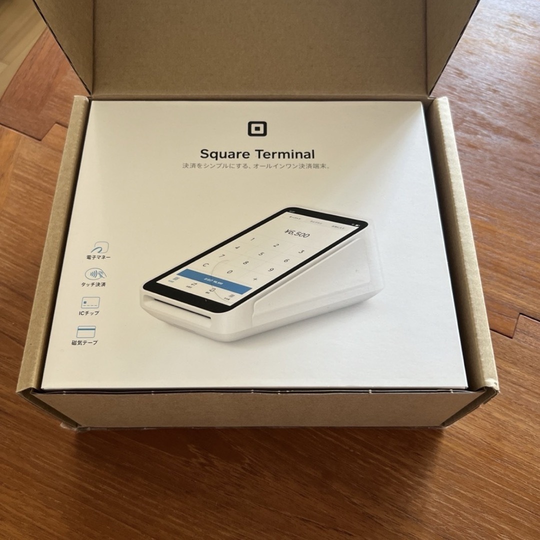 Square ターミナル|プリンター内蔵型、キャッシュレス決済端末 Square ターミナル|プリンター内蔵型、キャッシュレス決済端末