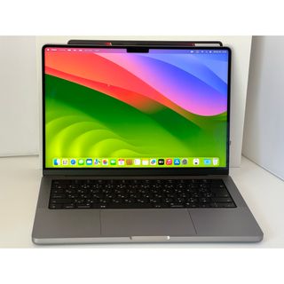 極美品　Macbook Pro M1 14.2インチ 2021 スペースグレイ(ノートPC)