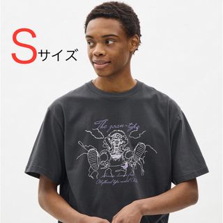 ジーユー(GU)の 【S】 GU ワンピース　ONE PIECE コラボTシャツ　ルフィ　ギア5(Tシャツ/カットソー(半袖/袖なし))