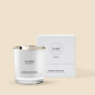 【新品】ユーファースト YOUFIRST アロマキャンドル SCENTED CANDLE FIG POUDRE  250g【メンズ】(その他)