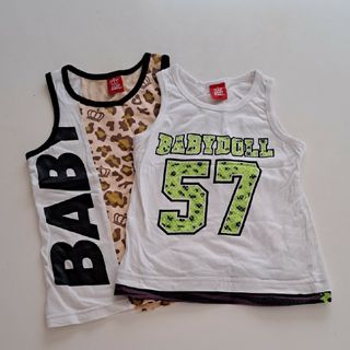 ベビードール(BABYDOLL)のBABY DOLL　タンクトップ　２枚　120cm(Tシャツ/カットソー)