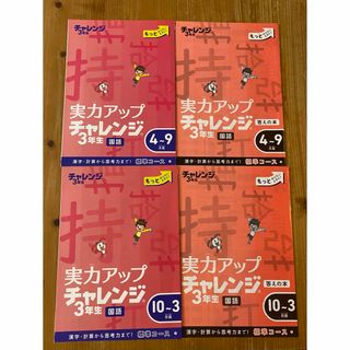 進研ゼミ小学講座 実力アップチャレンジ 3年生 国語(語学/参考書)