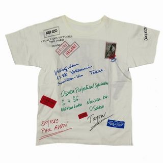 ケンゾー(KENZO)のケンゾー KENZO ロゴパッチワーク プリント Tシャツ カットソー(Tシャツ/カットソー(半袖/袖なし))