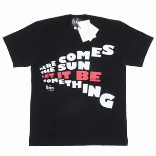 コムデギャルソン(COMME des GARCONS)のコムデギャルソン ビートルズ Tシャツ 半袖 クルーネック ブラック(Tシャツ/カットソー(半袖/袖なし))