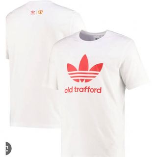 アディダス(adidas)のadidas アディダス　マンチェスターユナイテッド オリジナルス　Tシャツ　L(Tシャツ(半袖/袖なし))