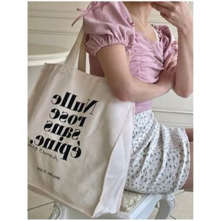 エピヌ(épine)のepine Nulle rose sans épine tote bag (トートバッグ)