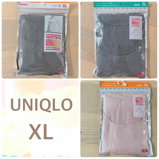ユニクロ(UNIQLO)のUNIQLO ユニクロ　ヒートテック　肌着　XL LL 新品未使用(アンダーシャツ/防寒インナー)