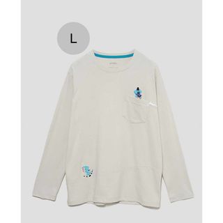 グラニフ(Design Tshirts Store graniph)のグラニフ　ロンT  忍たまエンブロイタリー(Tシャツ/カットソー(七分/長袖))