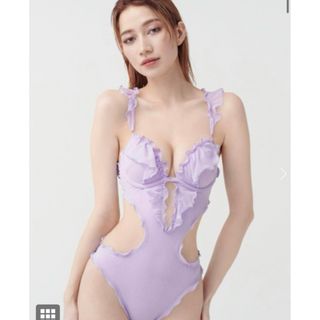 ラヴィジュール(Ravijour)のラヴィジュール　フリル　ワンピース 水着(水着)