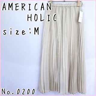 AMERICAN HOLIC - シアープリーツスカート　M