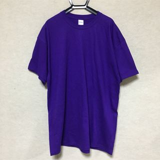 ギルタン(GILDAN)の新品 GILDAN ギルダン 半袖Tシャツ パープル 紫 M(Tシャツ/カットソー(半袖/袖なし))