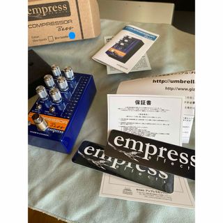 Empress Effects Bass Compressor Blue