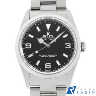 ROLEX - ロレックス エクスプローラーI 14270 ブラック U番 メンズ 中古 腕時計