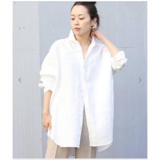 Plage - plage Linen Big シャツ