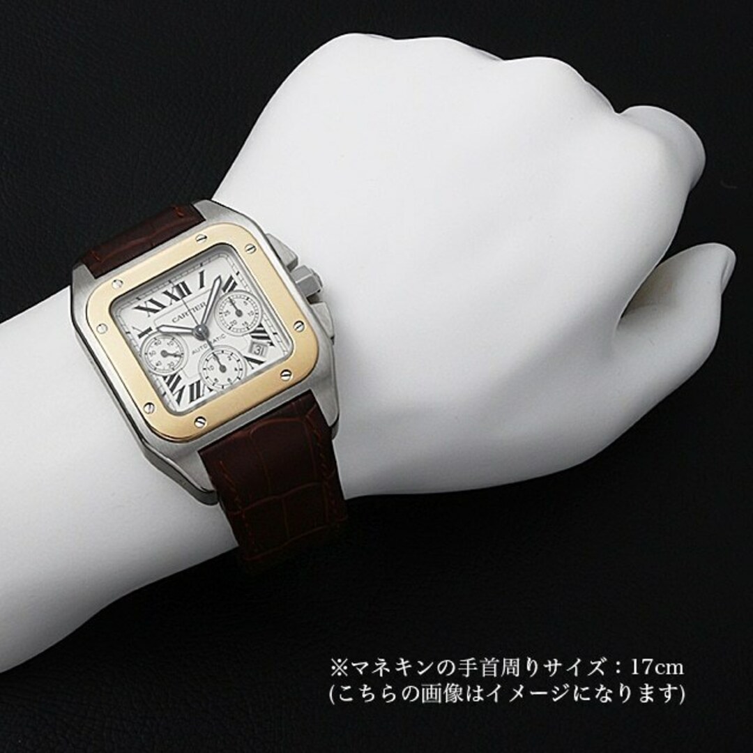 Cartier(カルティエ)のカルティエ サントス100 クロノグラフ XL W20091X7 メンズ 中古 腕時計 メンズの時計(腕時計(アナログ))の商品写真