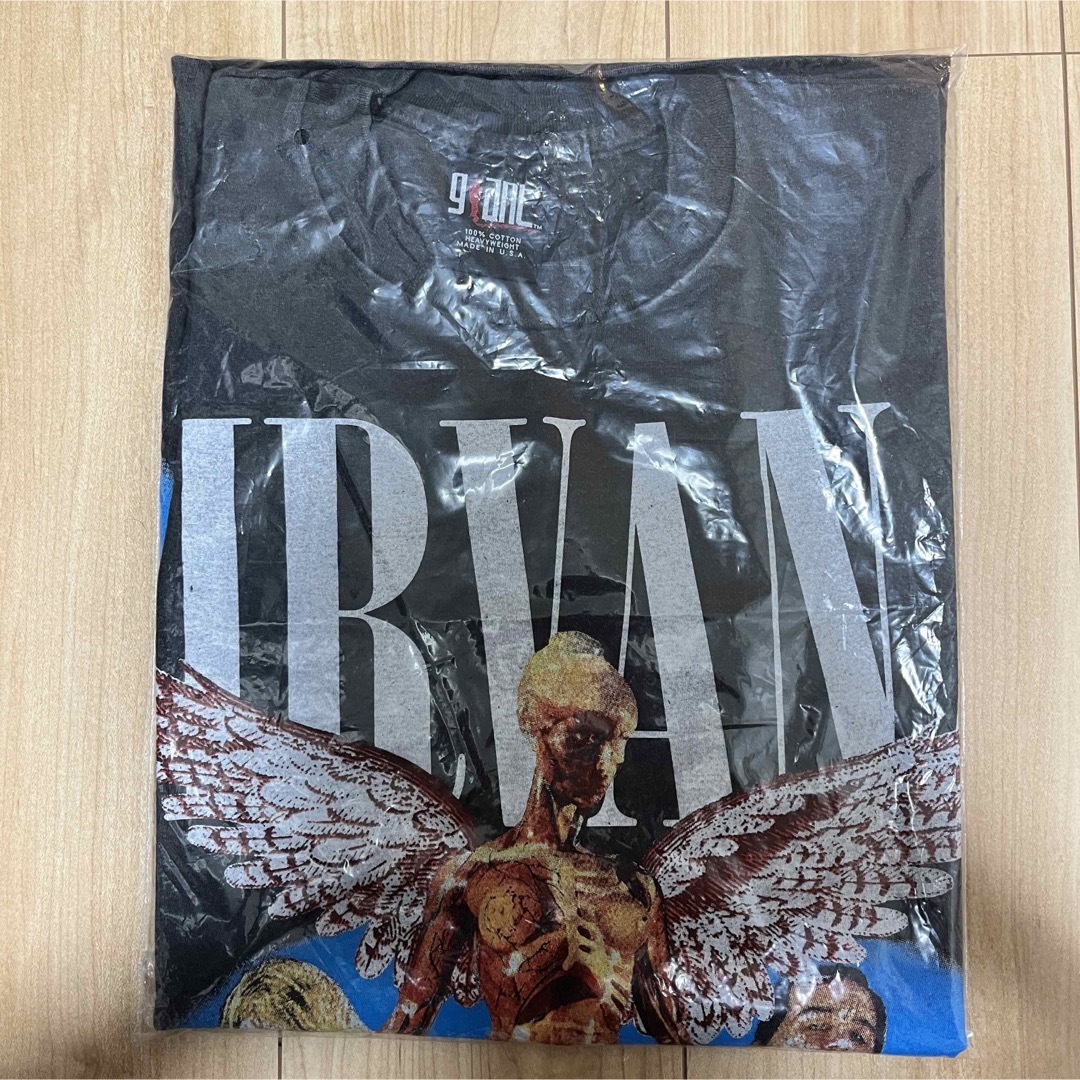 USA製 古着 ニルヴァーナ NIRVANA バンドTシャツ 黒 XL メンズのトップス(Tシャツ/カットソー(半袖/袖なし))の商品写真