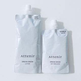 アテニア(Attenir)のアテニア　ドレススノー　レフィル　化粧水　日中用乳液　詰替(化粧水/ローション)