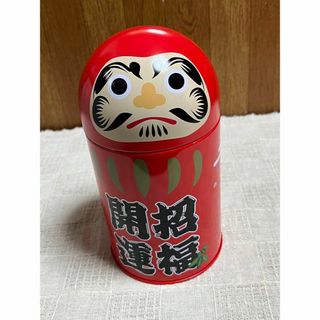 ジャパン缶 JAPAN缶 だるま 小物収納(小物入れ)