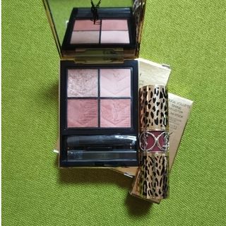 イヴサンローランボーテ(Yves Saint Laurent Beaute)のイヴサンローラン　クチュールミニクラッチ　リップ　セット　まとめ売り(アイシャドウ)