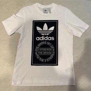 adidas - 【美品】adidas ビッグロゴ メンズTシャツ S