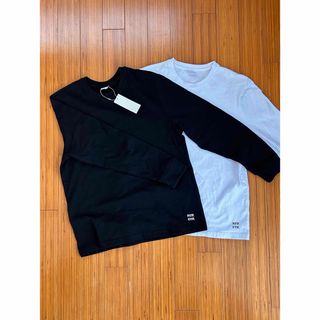 ATRCTR  Long sleeve Tee 2枚セット(Tシャツ/カットソー(七分/長袖))