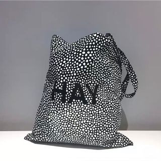 HAY　TOTE　ドット柄　トートバッグ　エコバッグ　北欧(トートバッグ)