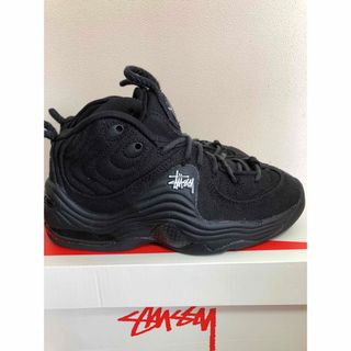 ナイキ(NIKE)のStussy×Nike Air Penny 2 Black サイズ 23.0cm(スニーカー)