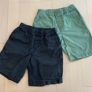 ユニクロ(UNIQLO)の☆UNIQLO☆キッズ　ハーフパンツ2枚セット(パンツ/スパッツ)