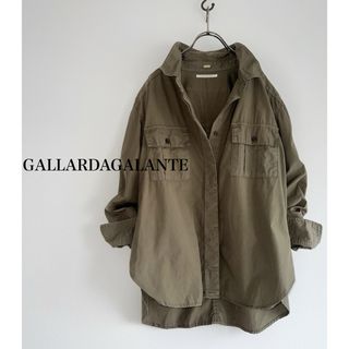 ガリャルダガランテ(GALLARDA GALANTE)のGALLARDAGALANTE 2wayミリタリーシャツ(シャツ/ブラウス(長袖/七分))