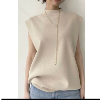 アパルトモンドゥーズィエムクラス(L'Appartement DEUXIEME CLASSE)の美品　L'Appartement Knit Vest　ニットベスト(ベスト/ジレ)