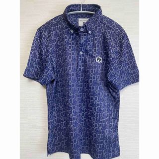 エフィカス(efficace)のefficace homme メンズゴルフウェア　半袖　ポロシャツ　ゴルフ(Tシャツ/カットソー(半袖/袖なし))