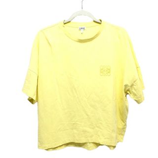 LOEWE - ロエベ LOEWE アナグラム オーバーサイズ カットソー 半袖Ｔシャツ コットン イエロー