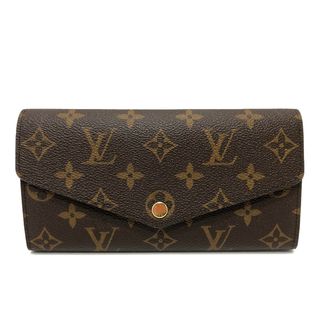 ルイヴィトン(LOUIS VUITTON)のルイヴィトン LOUIS VUITTON ポルトフォイユ・サラ M62235 ウォレット ロングウォレット 長財布 モノグラムキャンバス ローズバレリーヌ ブラウン 新品(財布)