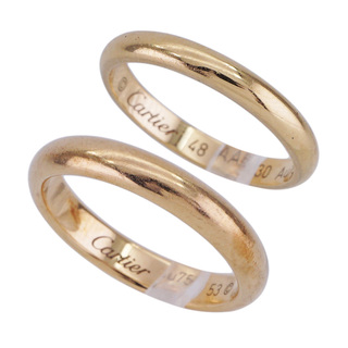 カルティエ Cartier 1895 ウェディング リング 1895 wedding band リング 指輪 結婚指輪 マリッジリング イエローゴールド(リング(指輪))